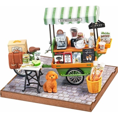 ROBOTIME Rolife DIY House: Stánek s kávou 162 ks