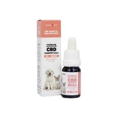 CBD olej pro malé psy a kočky 5% 10 ml
