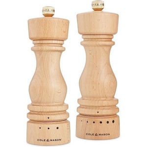 Cole & mason (Англия) Комплект мелнички за сол и пипер COLE & MASON LONDON Precision - 18 см - цвят натурален (Cole & Mason H 233131)