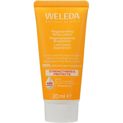 Weleda Rakytníkové tělové mléko Rich Care v cestovní velikosti 20 ml