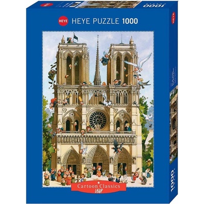 HEYE Cartoon Classics Ať žije Notre Dame 1000 dielov