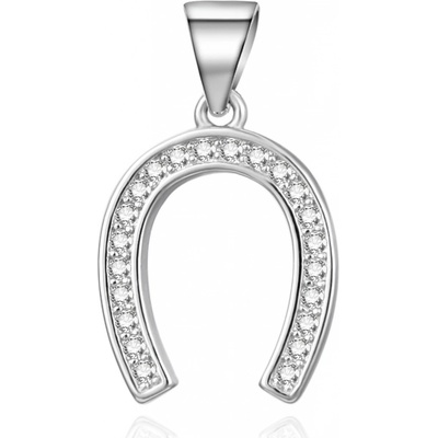 Agato stříbrný přívěsek pro štěstí Podkova AGH769