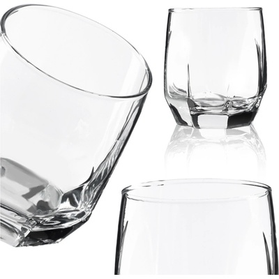 HOME Sklenený pohár na vodu 6 x 215 ml