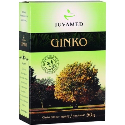Juvamed GINKO BILOBA LIST bylinný čaj sypaný 50 g