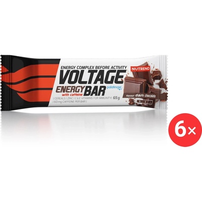 Nutrend Voltage Energy Bar With Caffeine 6 × 65 g
