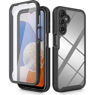 Tech-Protect Цялостен Калъф за Samsung A15, Tech-Protect Defense 360 Case, Черен (5906203690183)