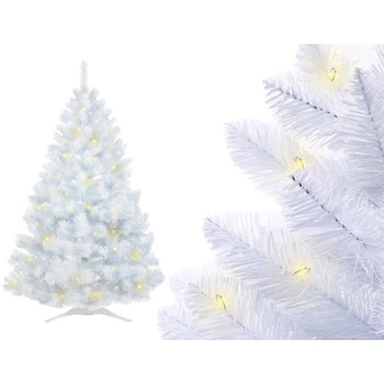Foxigy Vianočný stromček Jedľa 180cm Biela Elegance