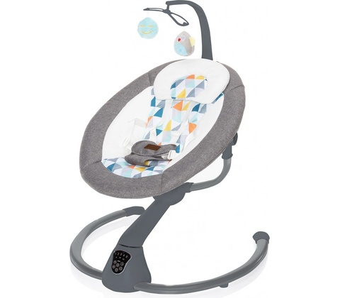 Zopa lehačka Lullaby Triangle sivá