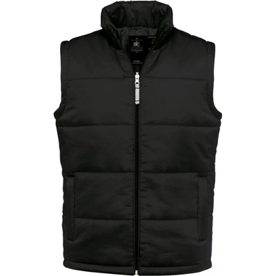 B&C vesta Bodywarmer zateplená pánská černá