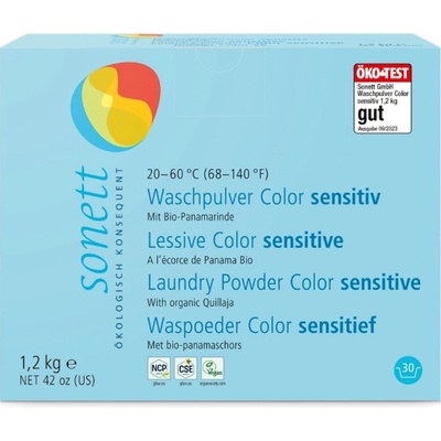 SONETT Prášek na praní COLOR - Sensitive 1,2 kg – Hledejceny.cz