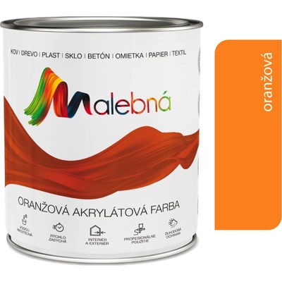 Chemolak Malebna 0,7L 0742 Oranžová