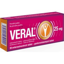 Veral 25 mg tbl.ent.30 x 25 mg