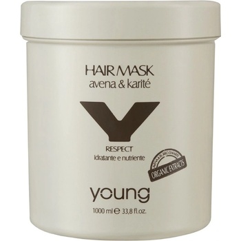 Young maska Respect hloubkově hydratační a vyživující suché a matné vlasy 1000 ml