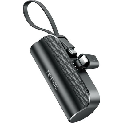 Yesido 5000 mAh čierna