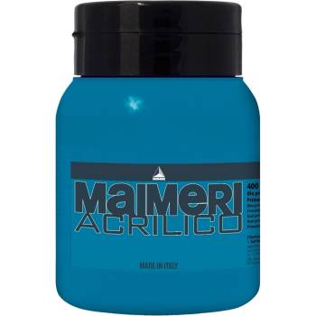 Maimeri Acrilico АКРИЛНА боя Primary Blue Cyan 400 500 ml 1 бр (M0934400)