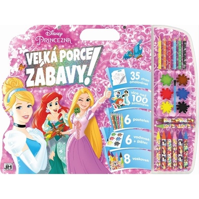 Jiri Models Mega maľovanky set Princezné