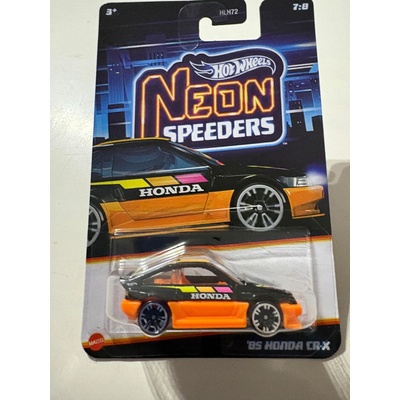 Mattel Hot Wheels NEON SPEEDERS 85 HONDA CR-X
