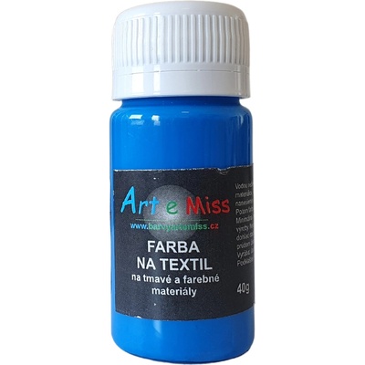 Artemiss Farba na tmavý textil 250 g 43 svetlá modrá