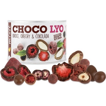 Chrumkavé ovocie a orechy v čokoláde Mixit 180 g