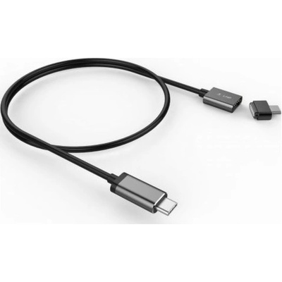 LMP 17463 USB, USB C, USB C, 3m, stříbrný