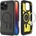 Spigen Гръб Spigen Tough Armor MagSafe за iPhone 16 Pro Max - Черен