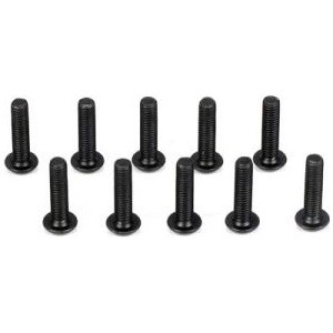 Team Losi Racing Винт TLR стомана с вътрешен шестостен полукръгла глава M3x12mm (10)