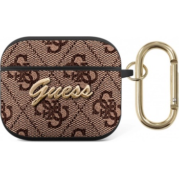 Guess 4G Script PC/PU puzdro pre Airpods 3 GUA34GSMW