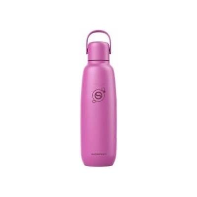 SodaStream Fizz & Go Stainless Steel Soda Bottle 0.9L Double Wall Insulated Thermos Bottle Keeps Hot & Cold for Carbonated Drinks Compatible with DUO, TERRA, ART, ENSO & More, Guava Pink - 1062419440
