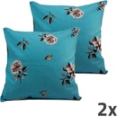 Home Elements modrá kvetiny 40 x 40 cm 2 ks