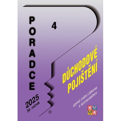 Poradce 4/2025 Zákon o důchodovém pojištění s komentářem