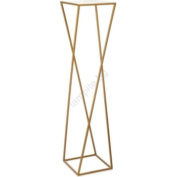 Image 1 of HowHomely Стойка за цветя 100x24 см златист (DD0280)