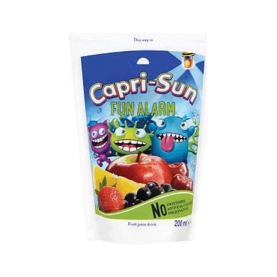 Capri Sun Fun Alarm ovocný nápoj 200 ml