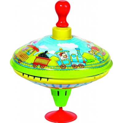 Goki Hrající káča Vláček 18,5 cm