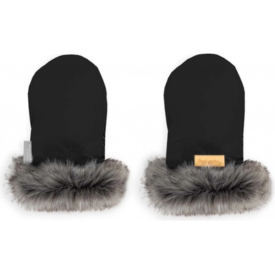 Beztroska Rukavice s kožešinou Black – Hledejceny.cz