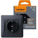 Videx КОНТАКТ ШУКО vf-bnsk1guc-bg usb-a+usb-c binera videx - ГРАФИТ (4820246485272)
