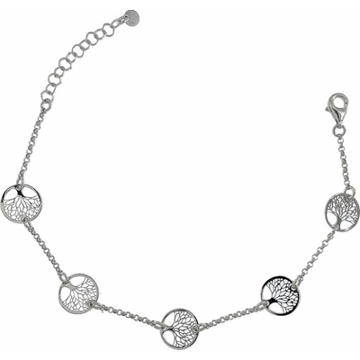 INFINITYSILVER Stříbrný náramek se stromy života NB1229217+