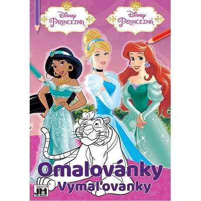 Vymaľovánky A4 JM Disney Princezné 2