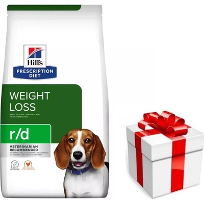 Hill's Prescription Diet R/D Regulácia hmotnosti granule pre psov 10 kg