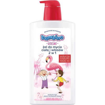 Bambino Kids 2 v 1 Bolek a Lolek Surykatki gel na mytí těla a vlasů 1000 ml
