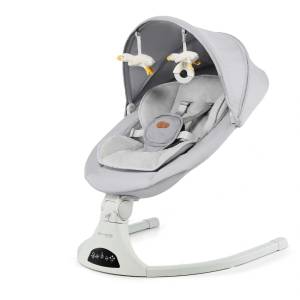 KinderKraft Електрически шезлонг KinderKraft - Tulsy, Grey (KBTULS00GRY0000)