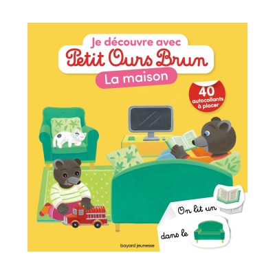 Je découvre la maison avec Petit Ours Brun | Marie Aubinais