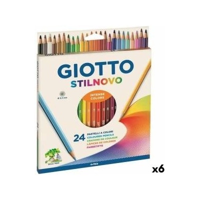 GIOTTO Цветни моливи Giotto Stilnovo Многоцветен (6 броя)
