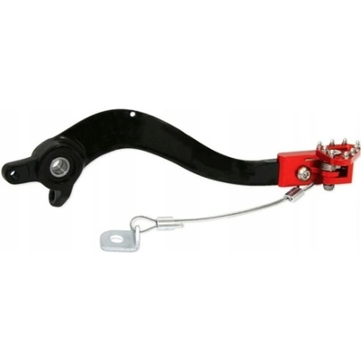 ACCEL páka nožní brzdy KTM SX 85 18-19, HUSQVARNA TC 85 18-19 barva oranžová
