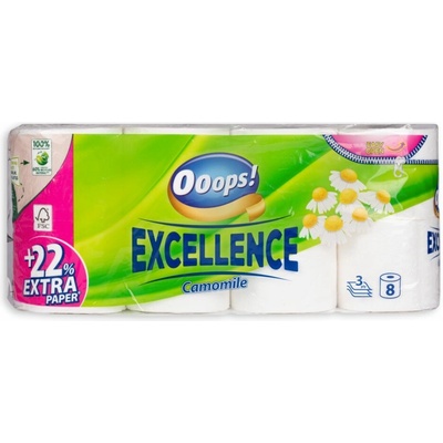 Ooops! Excellence Kamilka 3-vrstvový 8 ks