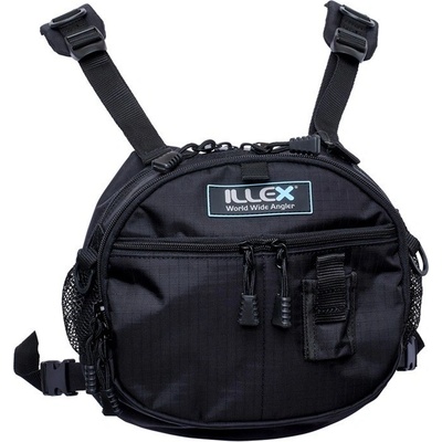 Illex Obojstranný Batoh Great Escape Chest Pack Black