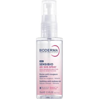 BIODERMA Sensibio Успокояващ спрей против зачервявания AR+ SOS, 70 ml