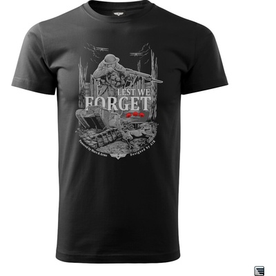 Mars and Arms Lest We Forget 2.0 čierne