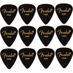 Fender 351 Shape Premium 12 Black Перце за китара (1980351706)