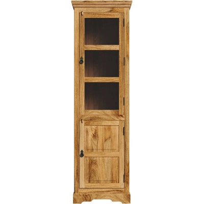 indickynabytok.sk - Vitrína Guru 60x200x45 z mangového dreva