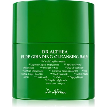 Dr. Althea Pure Grinding Cleansing Balm балсам за почистване и премахване на грим с успокояващ ефект 50ml
